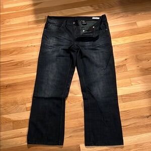 Buffalo David Bitton Black Relaxed Jeans